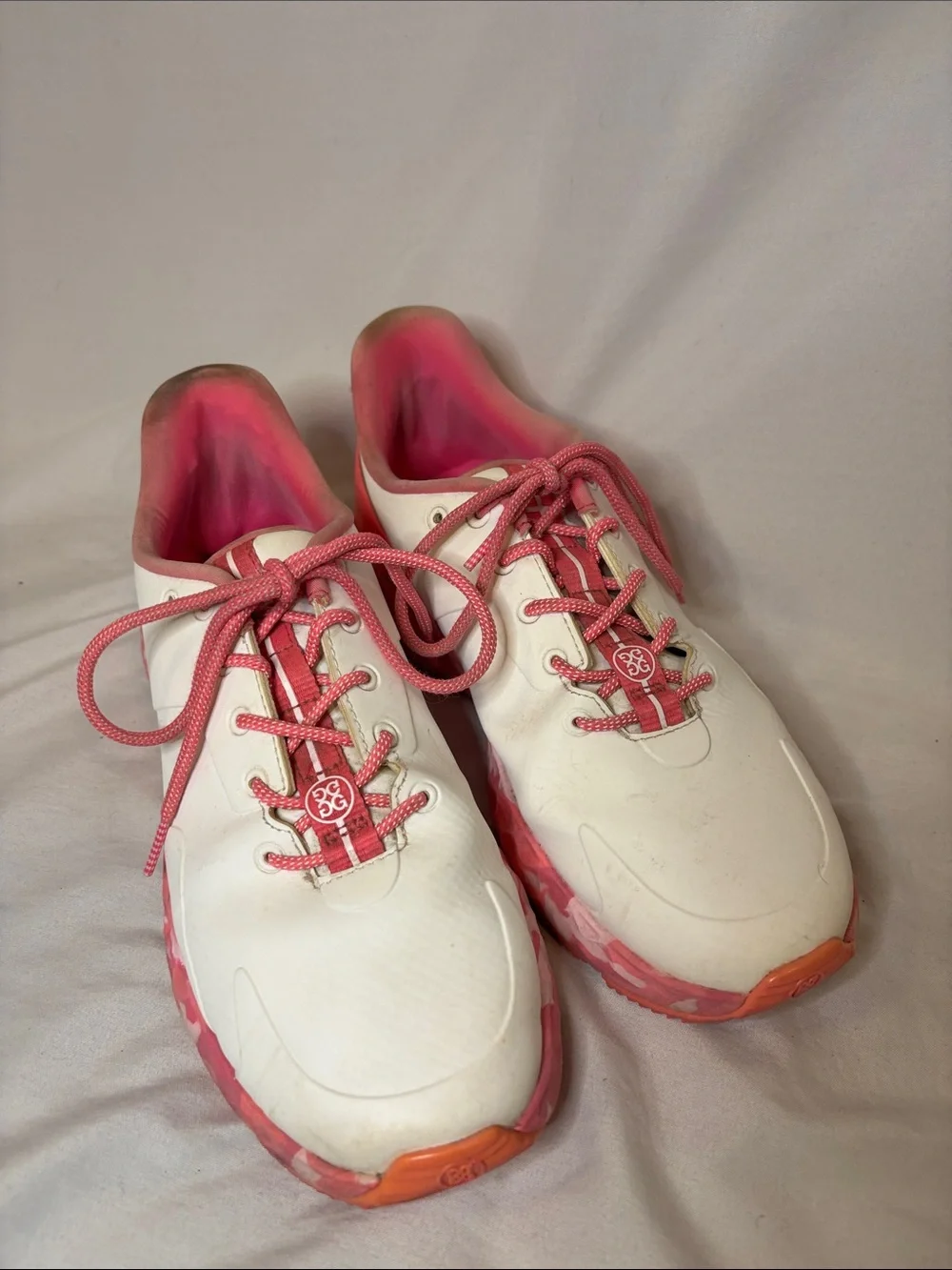 G/FORE Women's Camo Sole Spikeless Golf Shoes Pink Size 8.5